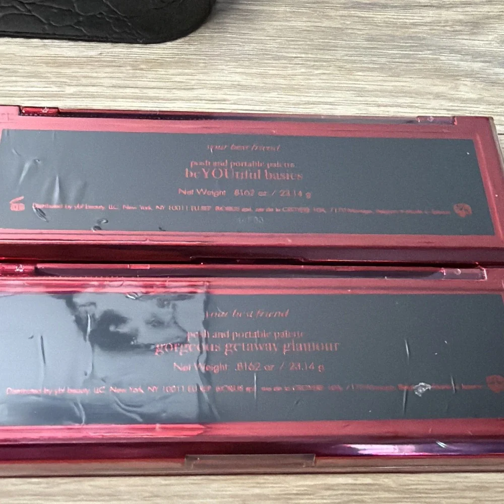 YBF Your Best Friend Makeup Lot beYOUtiful Basics Palettes Cosmetics Case DVD